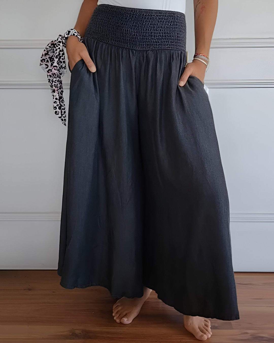 Alva | Pantaloni comodi con vita elastica